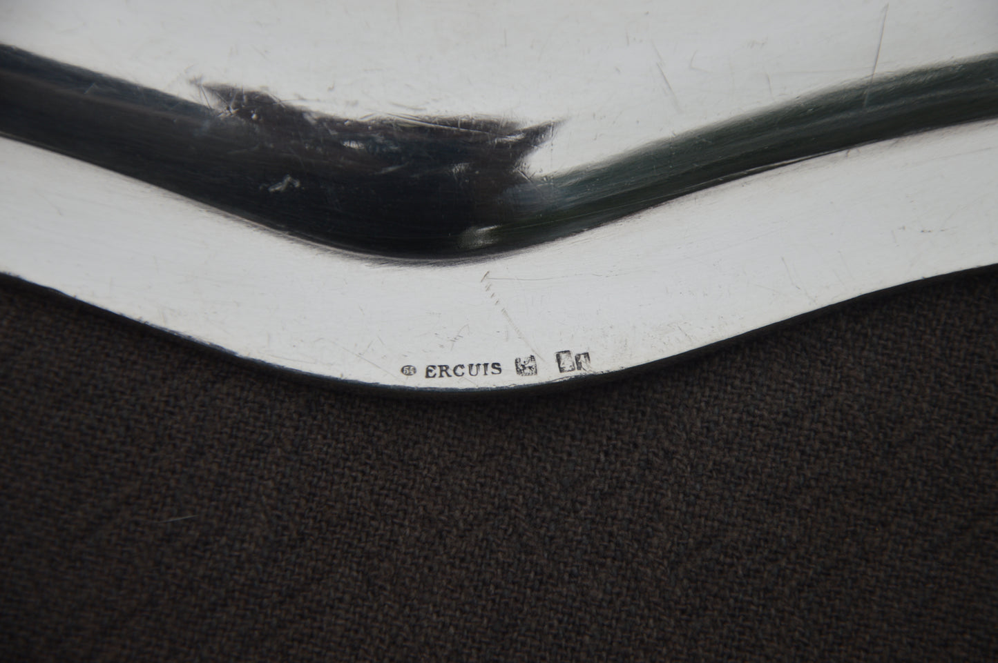 Ercuis Platter Silver Plated Antique French Luxury Vintage Good Condition