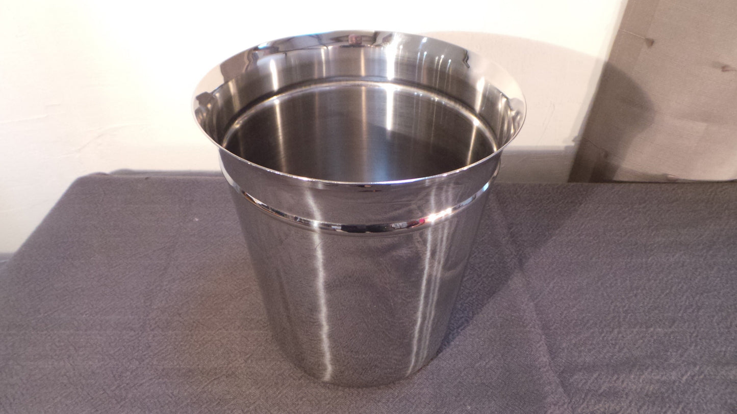 Couzon Wine Cooler Champage Bucket French Restaurant Quality Superb Stainless Steel Really Special Design and Quality
