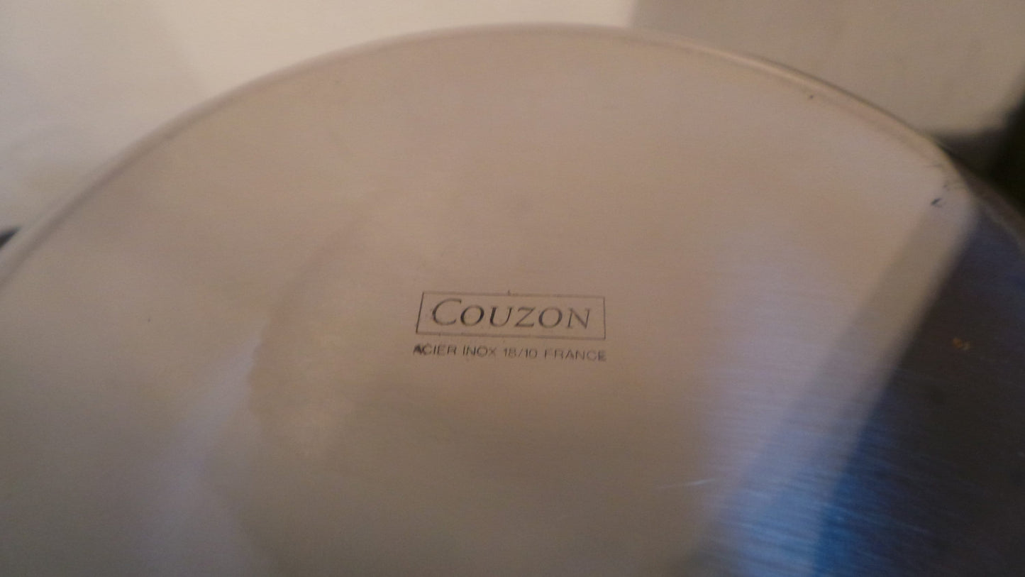 Couzon Wine Cooler Champage Bucket French Restaurant Quality Superb Stainless Steel Really Special Design and Quality