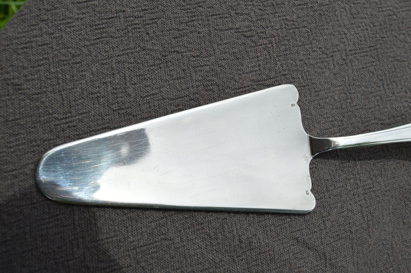 Apollo Cake Slice Beautiful Silver Plated 'Metaille Blanc' Marked VA Apollo Real Luxury Cake Knife Table Cake Cutter France Made
