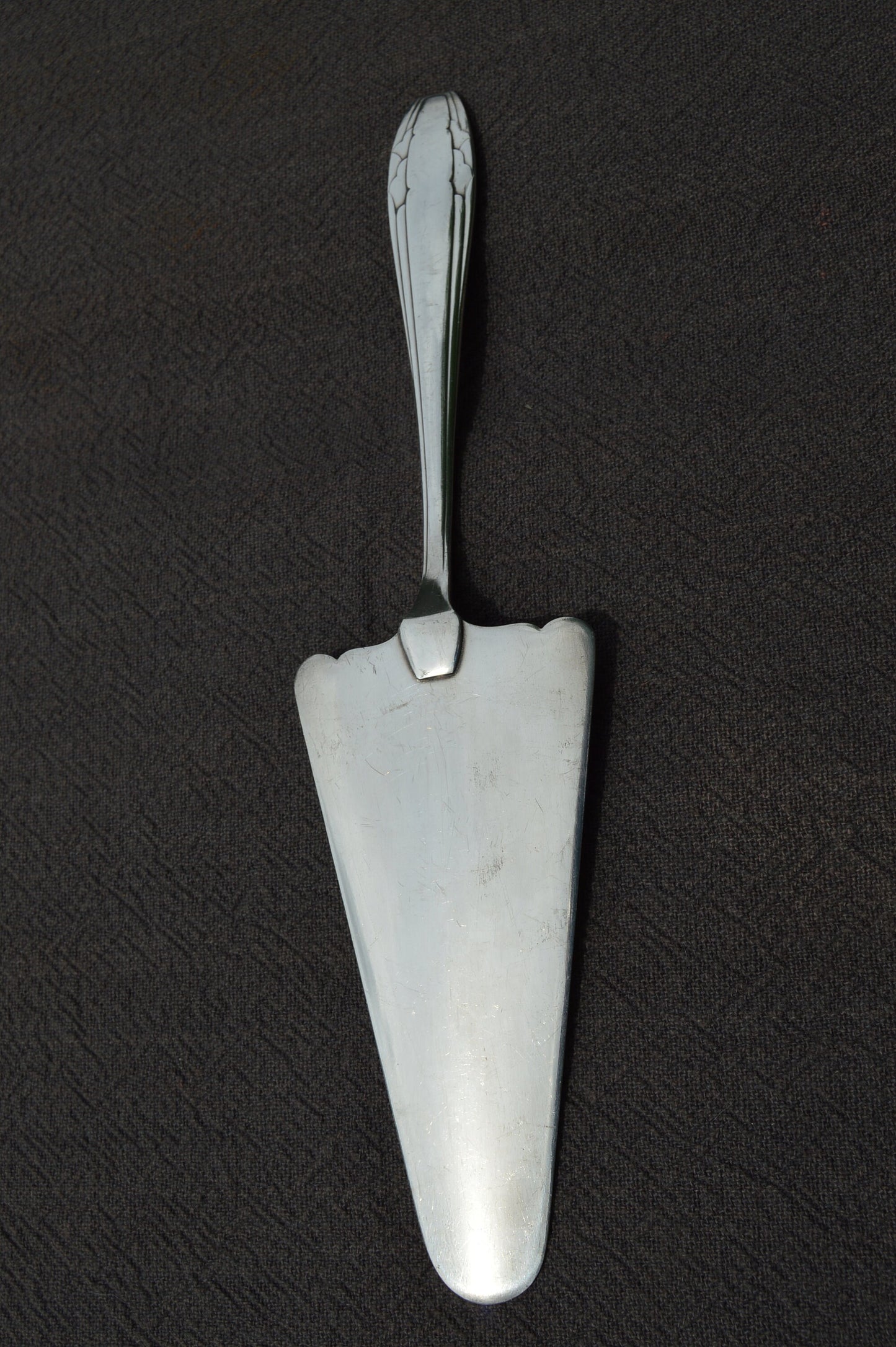 Apollo Cake Slice Beautiful Silver Plated 'Metaille Blanc' Marked VA Apollo Real Luxury Cake Knife Table Cake Cutter France Made