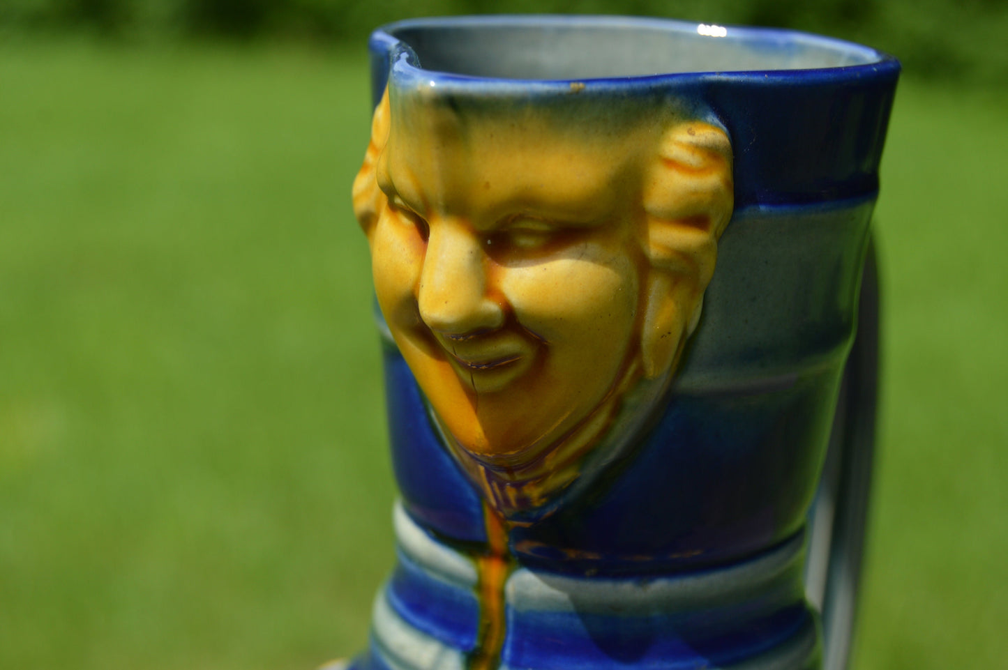 Minton Jug Fully Marked Pattern Number 596 Majolica Marked Barbotine Authentic Majolica Stoneware Pitcher English 1862-1872 19th Century