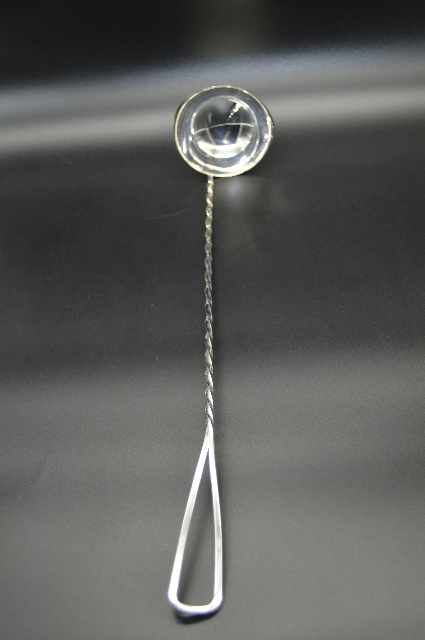 WMF Louche allemande Fine Silver Plate Louche à long manche Art Déco Style Ustensile Table Flat Wear WMF Bake Off