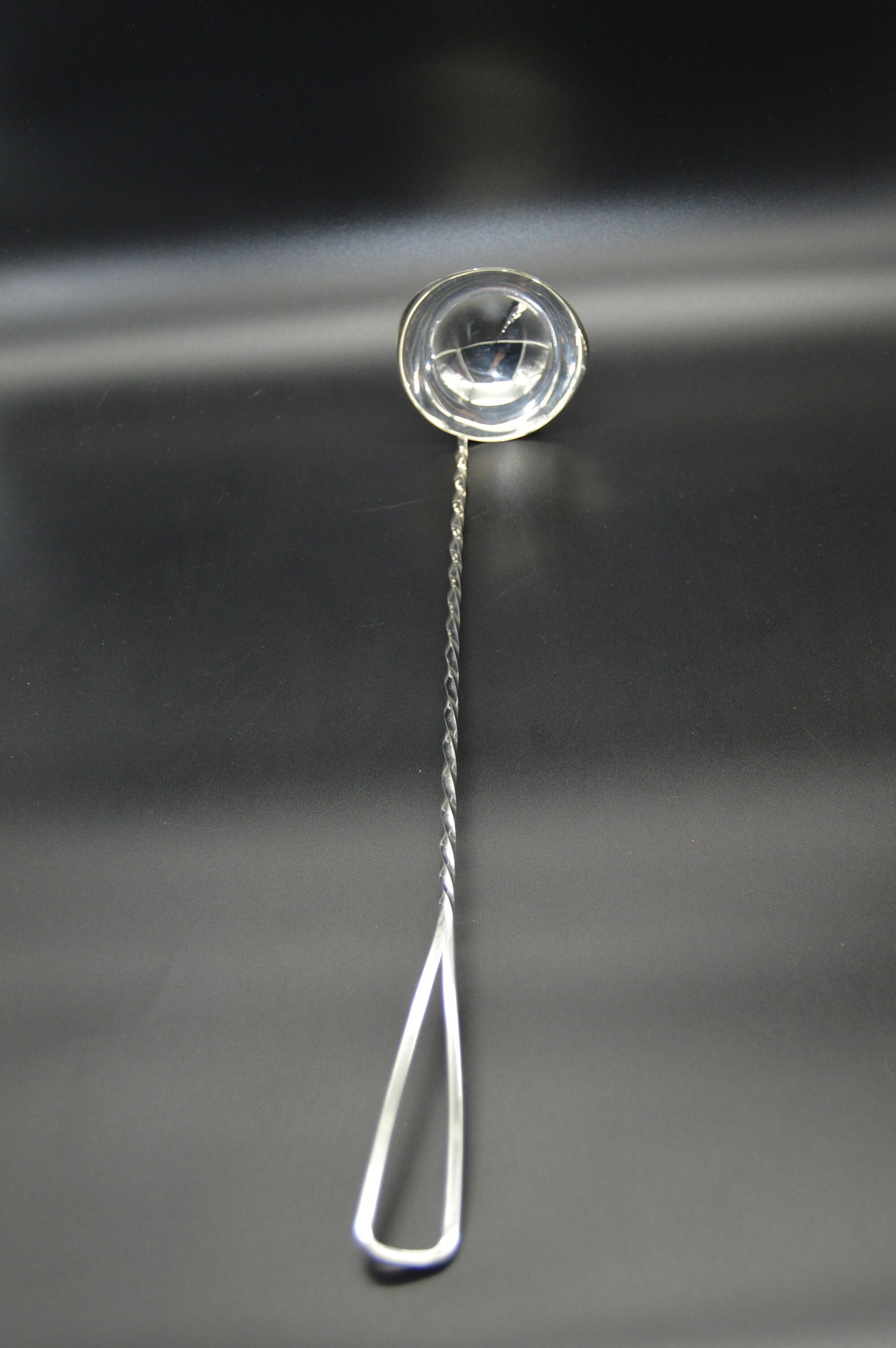 WMF Louche allemande Fine Silver Plate Louche à long manche Art Déco Style Ustensile Table Flat Wear WMF Bake Off