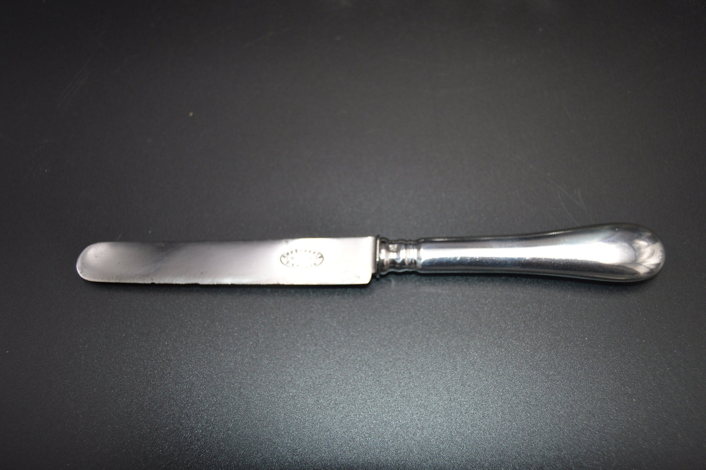 Ercuis Silver Plated 'Metaille Blanc' Set of 6 Knives Real Luxury Made by Ercuis of Paris 6 Six Super Knife Set Marked Ercuis Paris