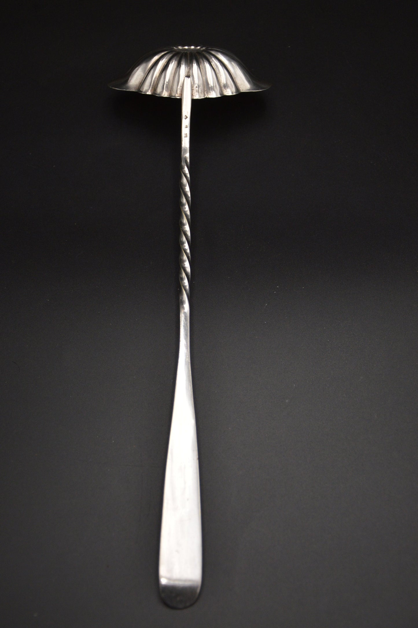 Toddy Ladle French Vintage Petit Sauce Ladle Toddy Ladle Makers Mark EP A 64 Silver Plate Quality Metal Handle Metaille Blanc