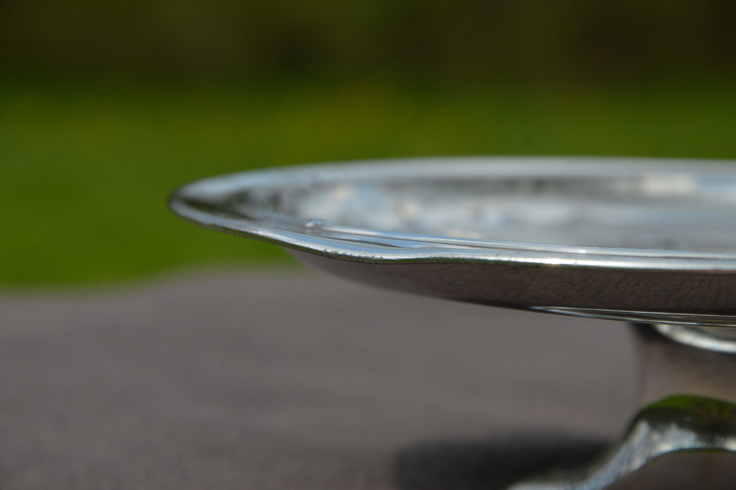 Vintage French Silver Plate Tazza Pedestal Dish Fruit Bowl Gallia Orfevrerie 1908-1929 Beautiful Design French Silver Plated Bowl