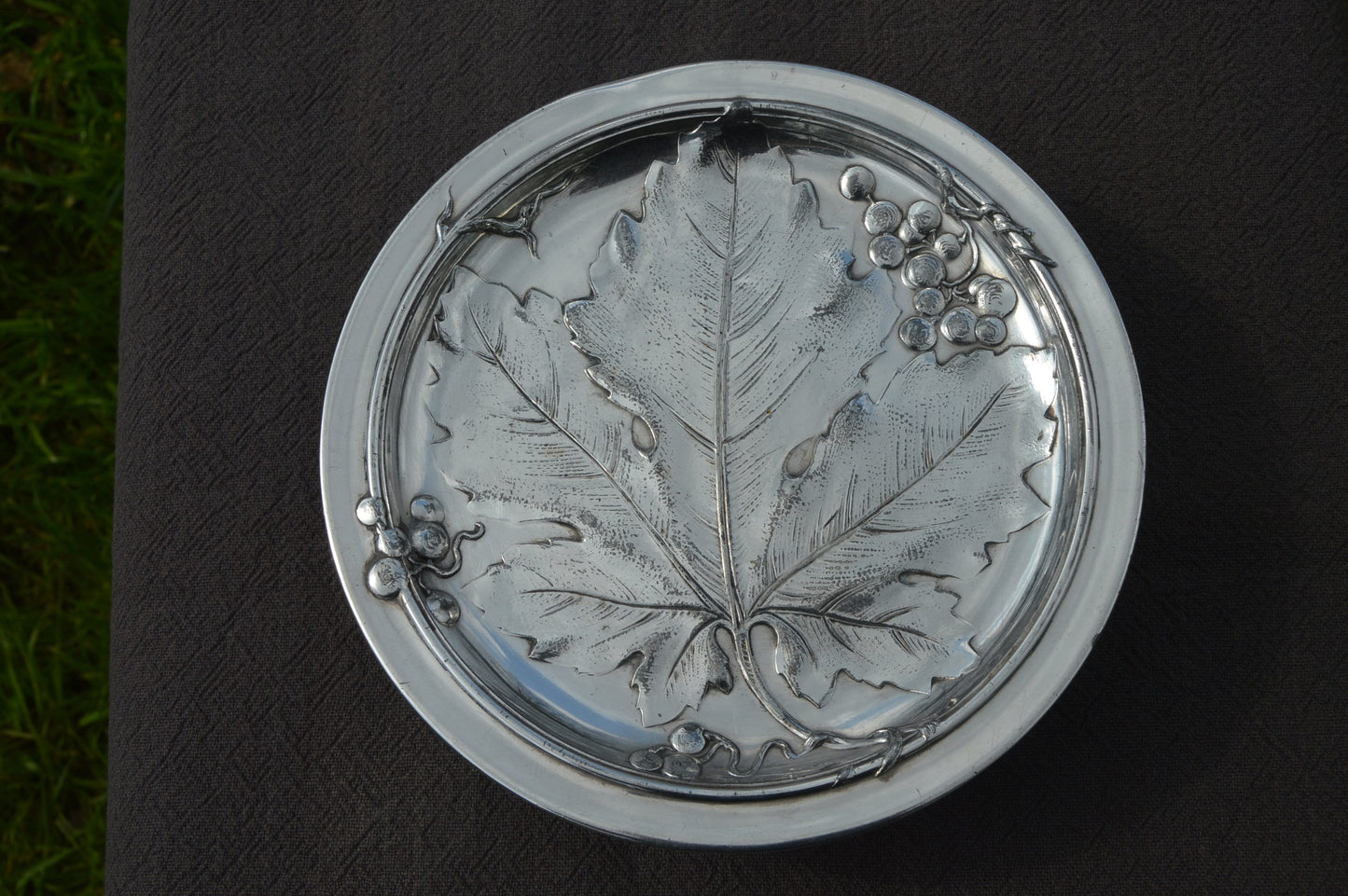 Vintage French Silver Plate Tazza Pedestal Dish Fruit Bowl Gallia Orfevrerie 1908-1929 Beautiful Design French Silver Plated Bowl