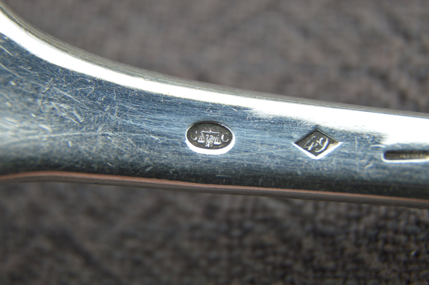 Voglux 11 Knives French Silver Plated Marked VL Voglux Steel Blades Vintage France Cutlery Flatware French Artisan Paris 3