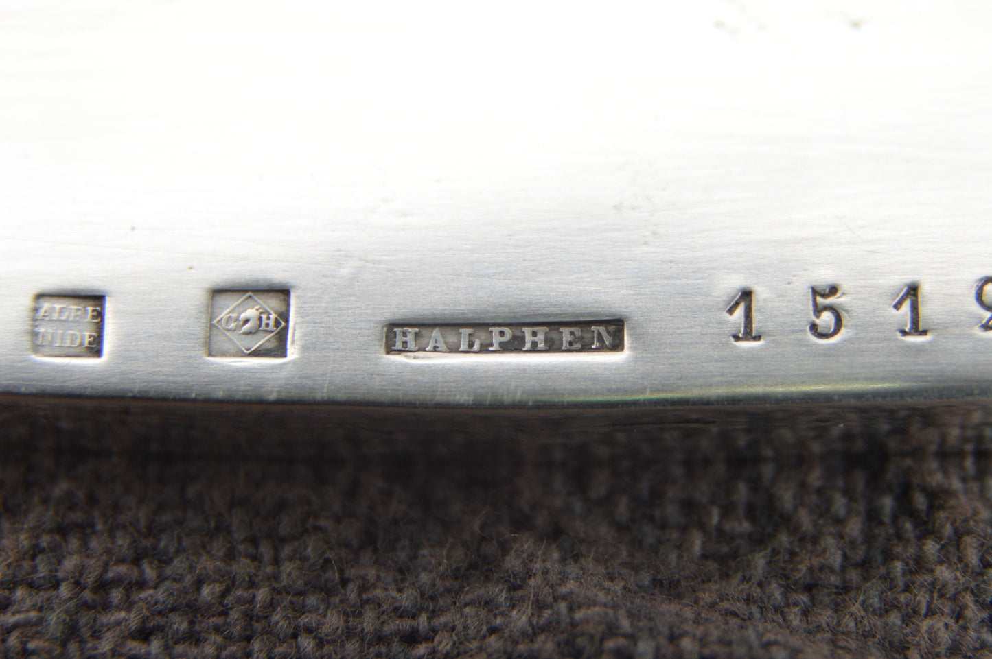 Halphen Serving Platter 41.5cm 16+" Silver Plate DIsh Plate French Silver Plated Halphen Fish Server Charles Halphen 1877-1888 Fully Marked