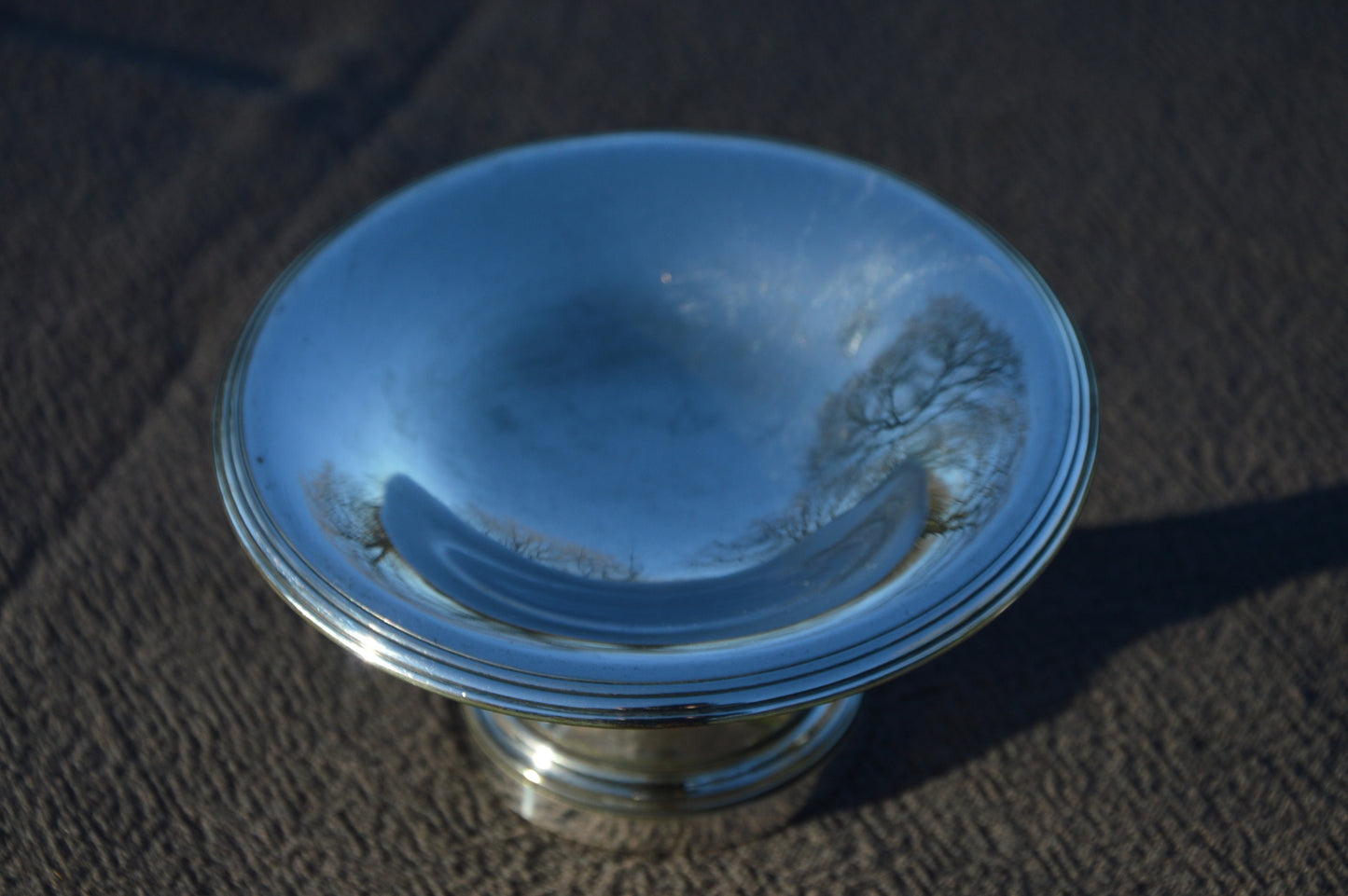 Cailar et Bayard Français Silver Plate Tazza Petit Bonbon Dish Antique Silver Plate Footed Bowl Finest Quality Metallomide 1848-1900