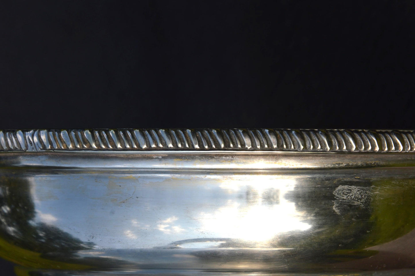 Wine Cooler Champagne Bucket Seau de Champagne Marked PA Silver Plated Metaille Blanc Grape and Vine Design Two Swing Handles Good Condition