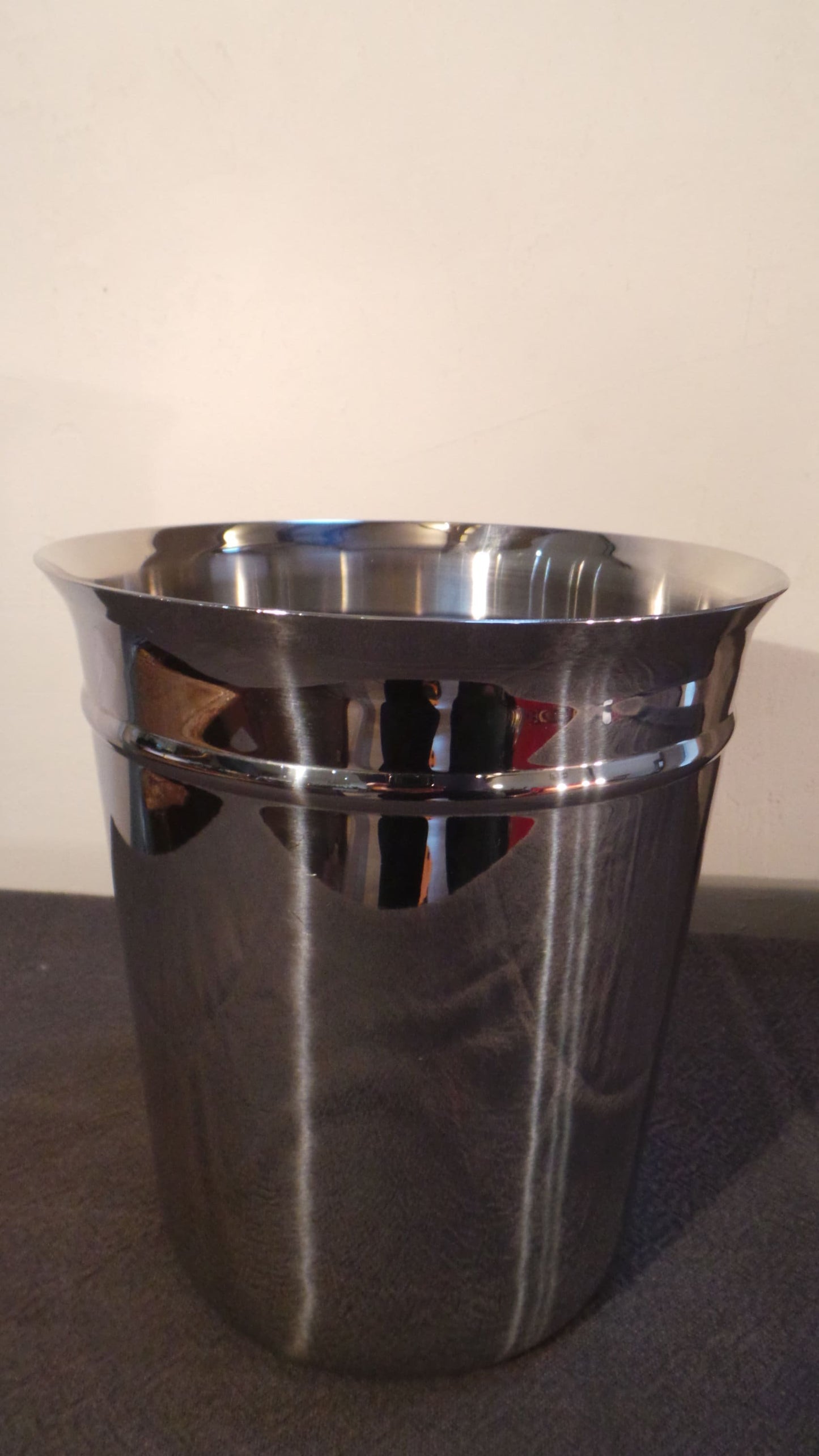 Couzon Wine Cooler Champage Bucket French Restaurant Quality Superb Stainless Steel Really Special Design and Quality