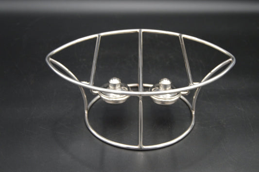 Silver Plated Food Warmer Rechad Fil Reversible Lampe a Paraflamme Antique French Luxury Vintage Good Condition Has Used Wicks