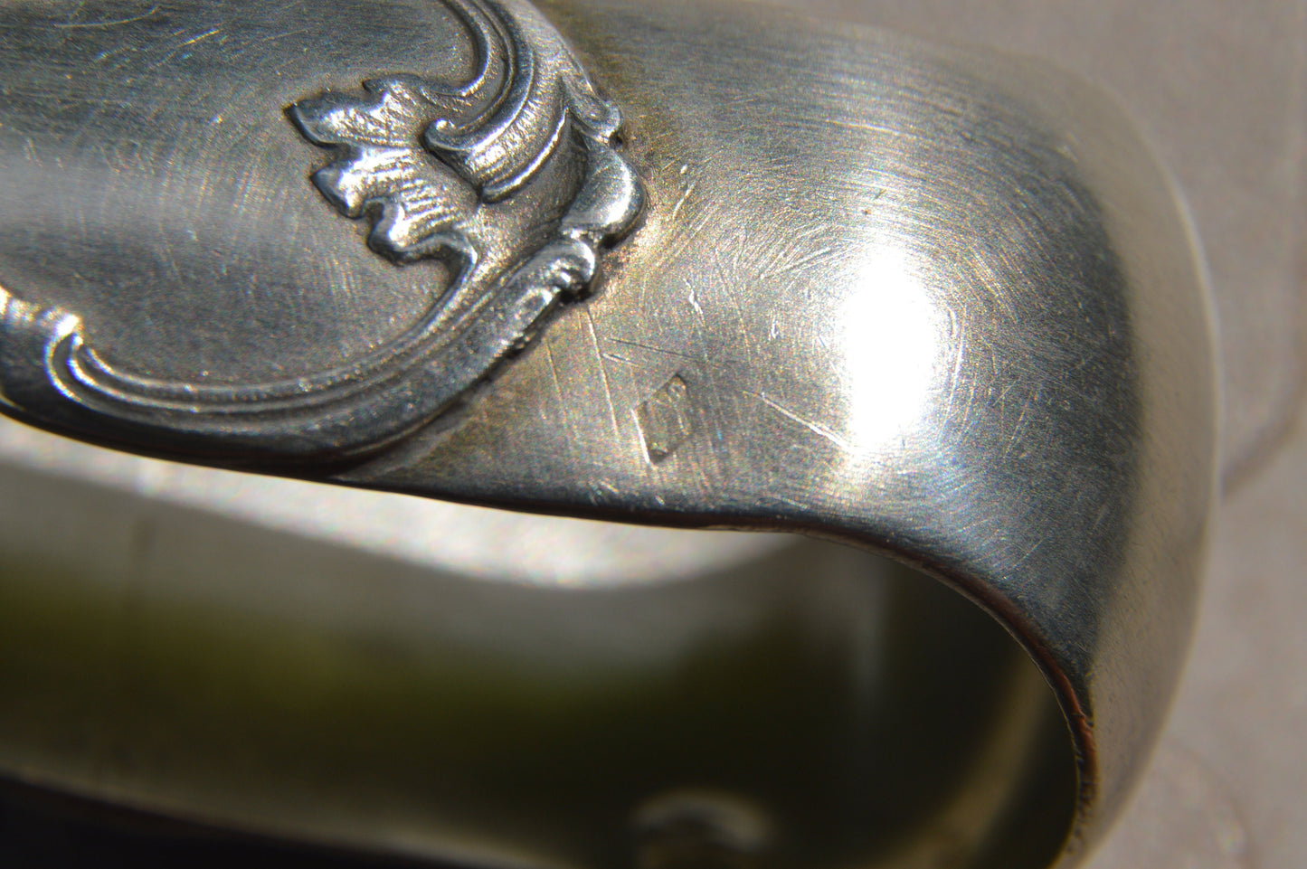 French Vintage Silver Plate Sugar Tongs Sugar Nippers Minerva Mark Makers Mark 1800's Classical Style Beautiful Example