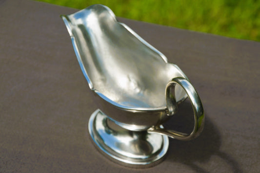 W M F Silver Plated Gravy Boat Sauce Server WMF WARTTEMBERGISCHE METALWARENFABRIK Nickel Silver German Sauce Boat Germany