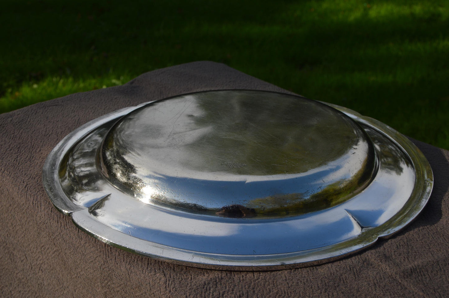 Platter Silver Plated Berlin Made Gebruder Hepp Metallwarenfabrik Pfersheim Berlin SilverPlated Plate 84471 Villars Palace Plate Germany